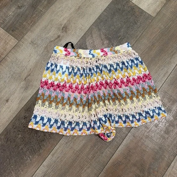 Missoni crochet knit lame mini shorts NWT - Picture 6 of 6